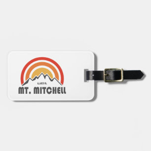 Mount Mitchell Luggage Tag