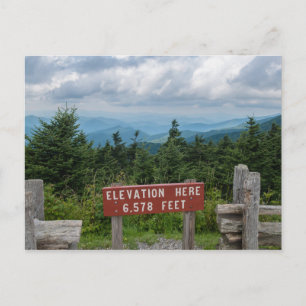 Mount Mitchell Postcard
