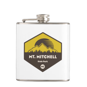 Mount Mitchell State Park Hip Flask