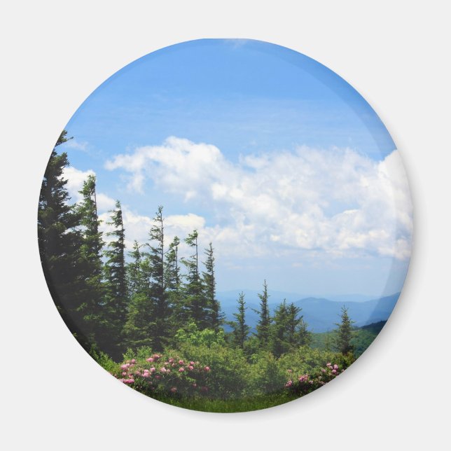 Mount Mitchell State Park Magnet (Front)