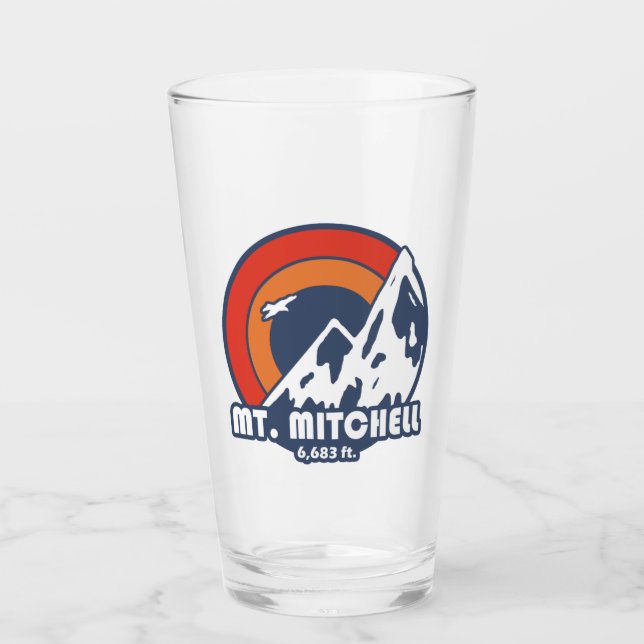 Mount Mitchell Sun Eagle Glass (Front)