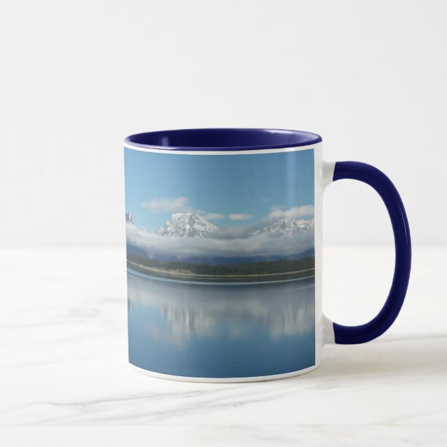 Mount Moran Reflection at Grand Teton Mug (Right)