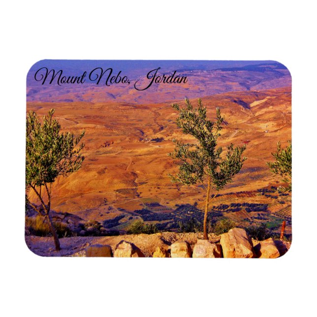 Mount Nebo, Jordan Magnet (Horizontal)