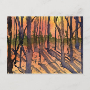 "Mount Nebo Sunrise" Country Roads Postcard