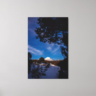 Mount Ngauruhoe from Mount Ruapehu Canvas Print