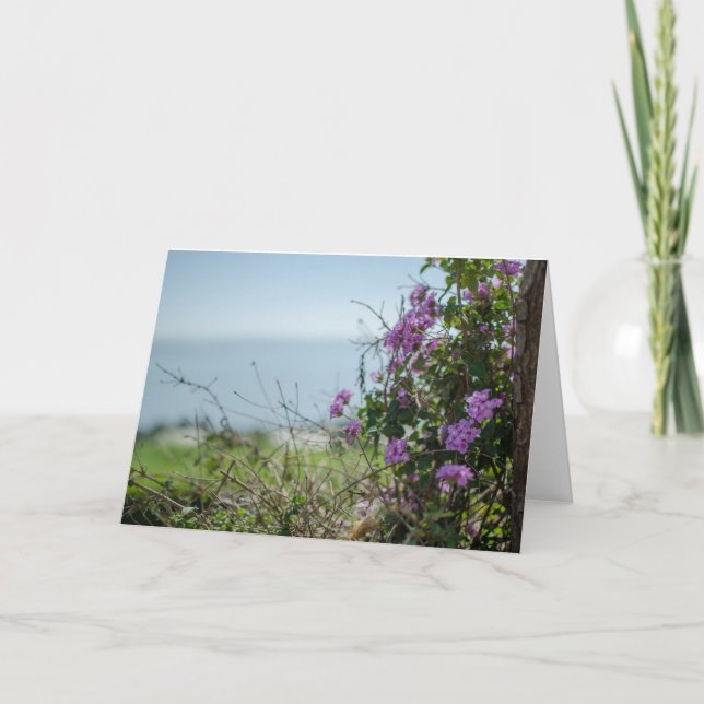 Mount of Beatitudes Greeting Card (Front)