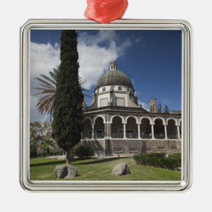 Mount of the Beatitudes Metal Tree Decoration