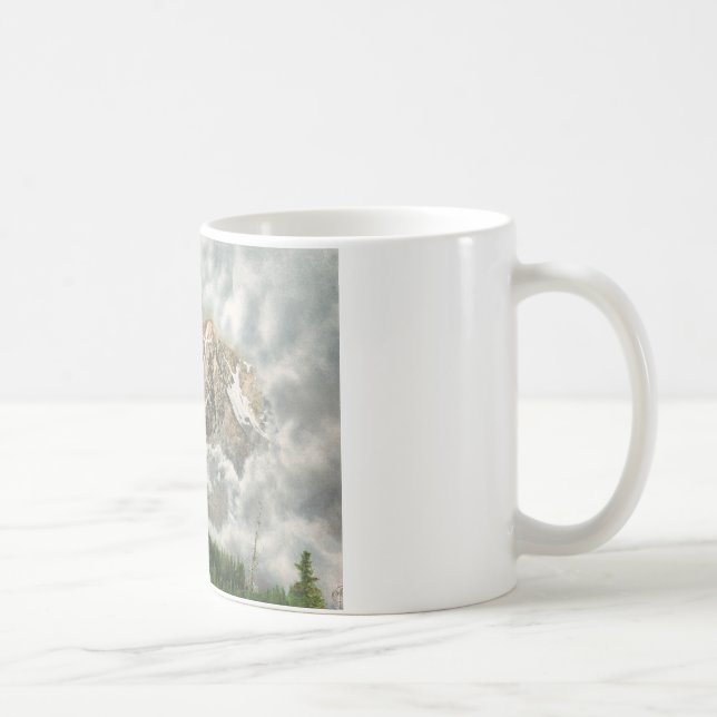 Mount of the Holy Cross Colorado Coffee Mug (Right)