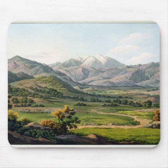 Mount Olympus, as seen between Larissa and Baba, p Mouse Mat (Front)