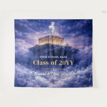 Mount Olympus Class Graduation Banner, Custom Prom