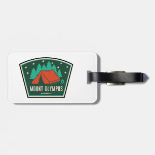 Mount Olympus Wilderness Utah Camping Luggage Tag
