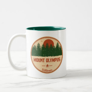 Mount Olympus Wilderness Utah Two-Tone Coffee Mug