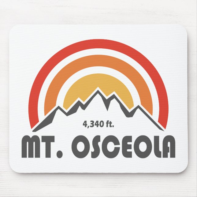 Mount Osceola New Hampshire Mouse Mat (Front)