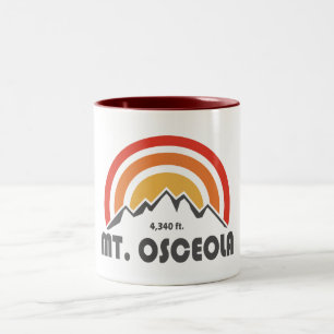 Mount Osceola New Hampshire Two-Tone Coffee Mug