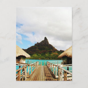 Mount Otemanu Postcard