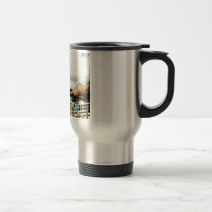 Mount Otemanu Travel Mug