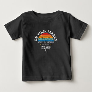 mount panorama Bathurst Australia motor racing Bab Baby T-Shirt