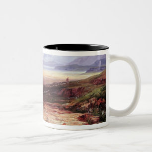 Mount Parnassus, Lake Cephissus and the Plains of Two-Tone Coffee Mug
