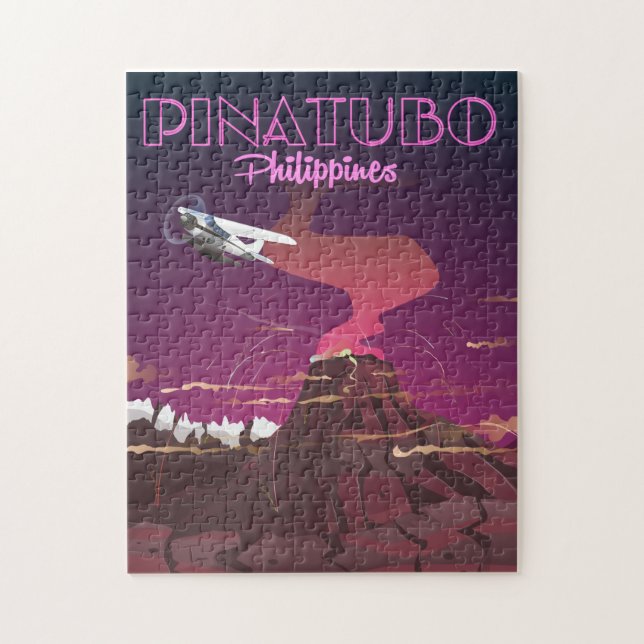 Mount Pinatubo, Philippines Jigsaw Puzzle (Vertical)