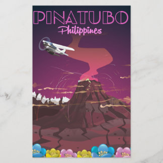 Mount Pinatubo, Philippines Stationery