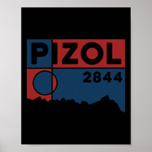 Mount Pizol Five Lakes Hike Mountain Biking Hiking Poster