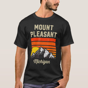Mount Pleasant Michigan Hometown City State Usa T-Shirt