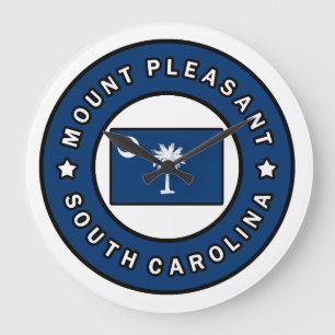 Mount Pleasant South Carolina Large Clock