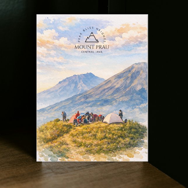 Mount Prau, Central Java |  Adventure Travel Postcard (Mount Prau, Central Java | Adventure Travel Postcard)