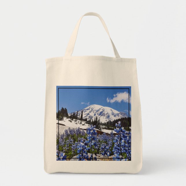 Mount Rainier at Paradise Point Tote Bag (Front)