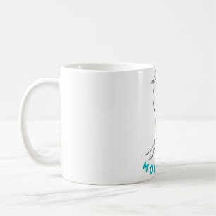 Mount Rainier flycatcher national park bird logo Coffee Mug
