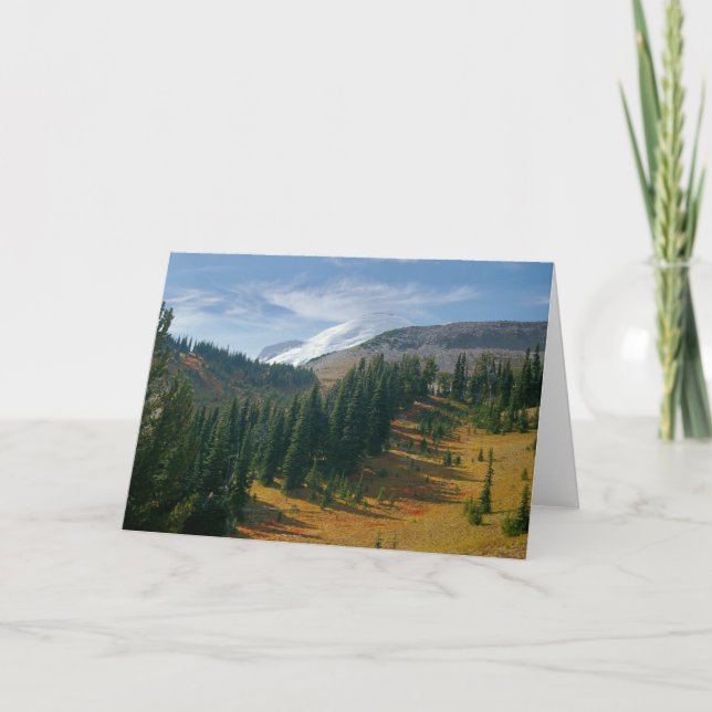 Mount Rainier greeting card (Front)