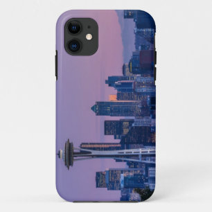 Mount Rainier in the background. iPhone 11 Case