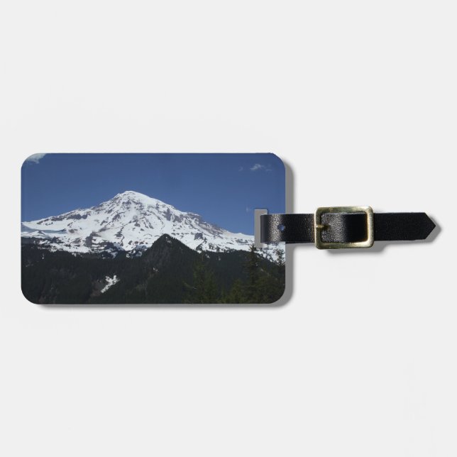 Mount Rainier Luggage Tag (Front Horizontal)