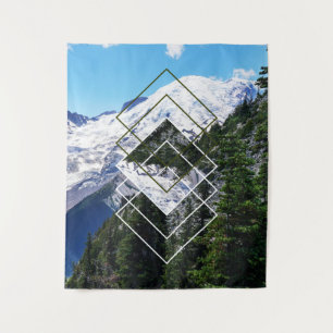 Mount Rainier Medium Tapestry