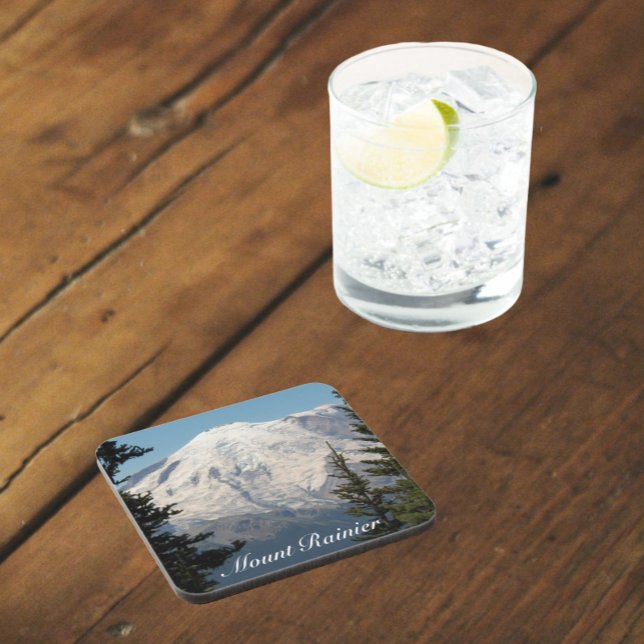 Mount Rainier Mountain Peak Coaster (In Situ)