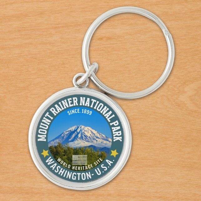 Mount Rainier National Park – Adventure Souvenir Key Ring (Creator Uploaded)