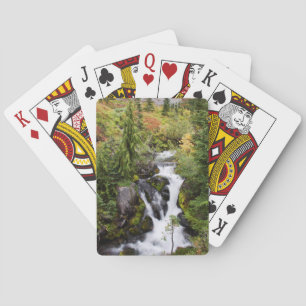 Mount Rainier National Park, autumn stream Playing Cards