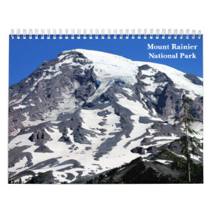 Mount Rainier National Park Calendar