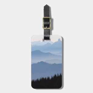 Mount Rainier National Park Cascade Mountains Luggage Tag