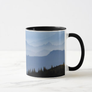 Mount Rainier National Park   Cascade Mountains Mug