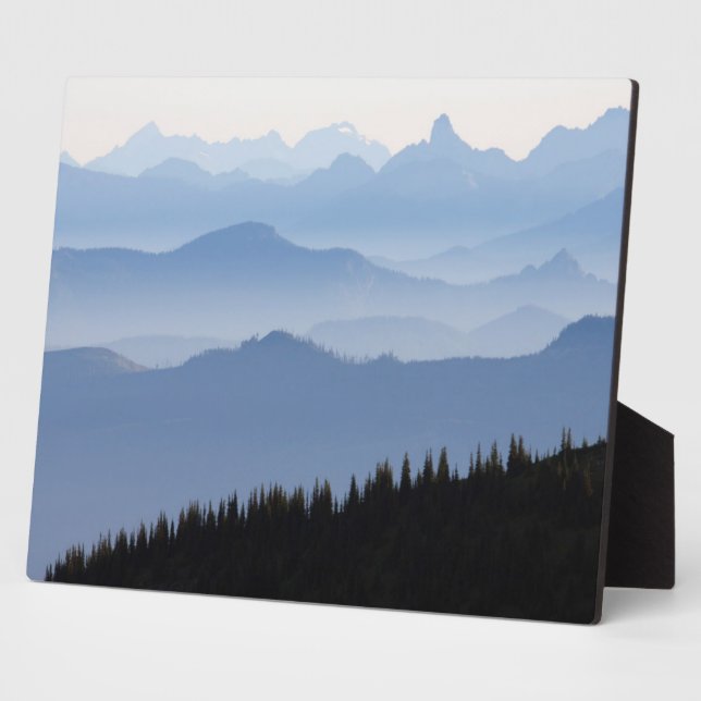 Mount Rainier National Park | Cascade Mountains Plaque (Side)