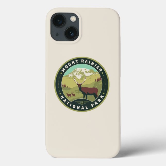 Mount Rainier National Park Case-Mate iPhone Case (Back)