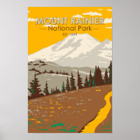 Mount Rainier National Park Cowlitz Divide
