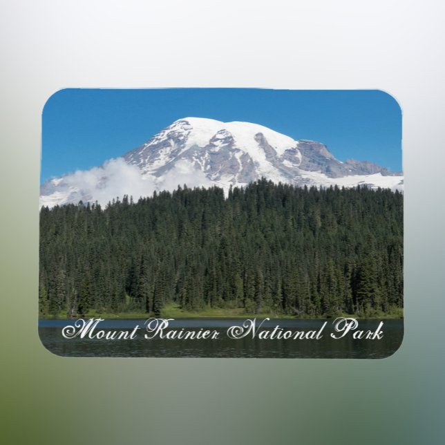 Mount Rainier National Park Landscape Magnet (In Situ Fridge)