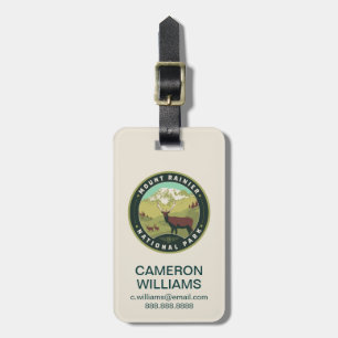Mount Rainier National Park Luggage Tag