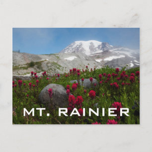 Mount Rainier National Park, Mount Rainier 1 Postcard