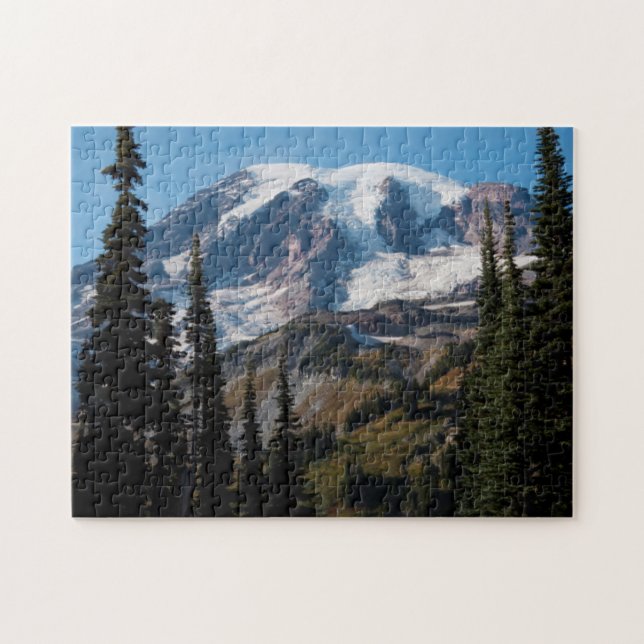 Mount Rainier National Park, Mount Rainier 2 Jigsaw Puzzle (Horizontal)