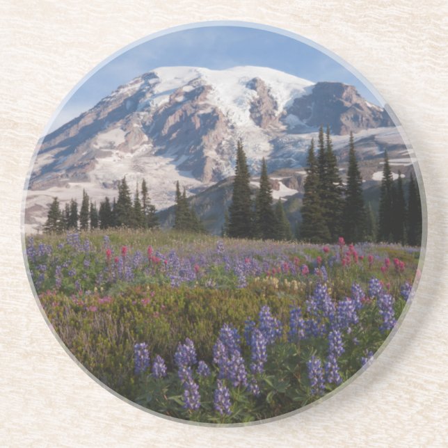Mount Rainier National Park, Mount Rainier 3 Coaster (Front)