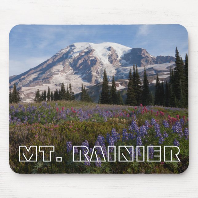 Mount Rainier National Park, Mount Rainier 3 Mouse Mat (Front)