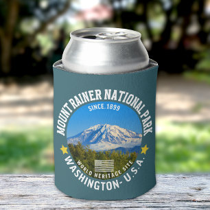 Mount Rainier National Park - Mountain Adventure  Can Cooler